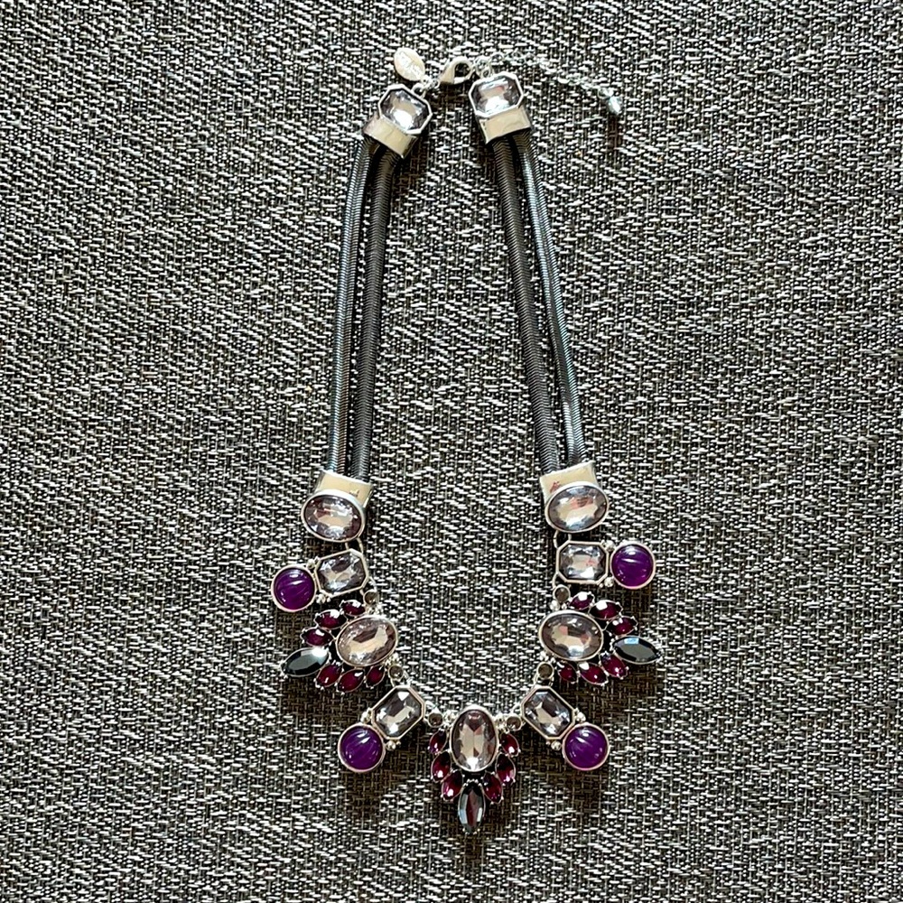 White House Black Market Necklace - Purple